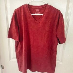 Vince Scarlet Crew Neck Tee